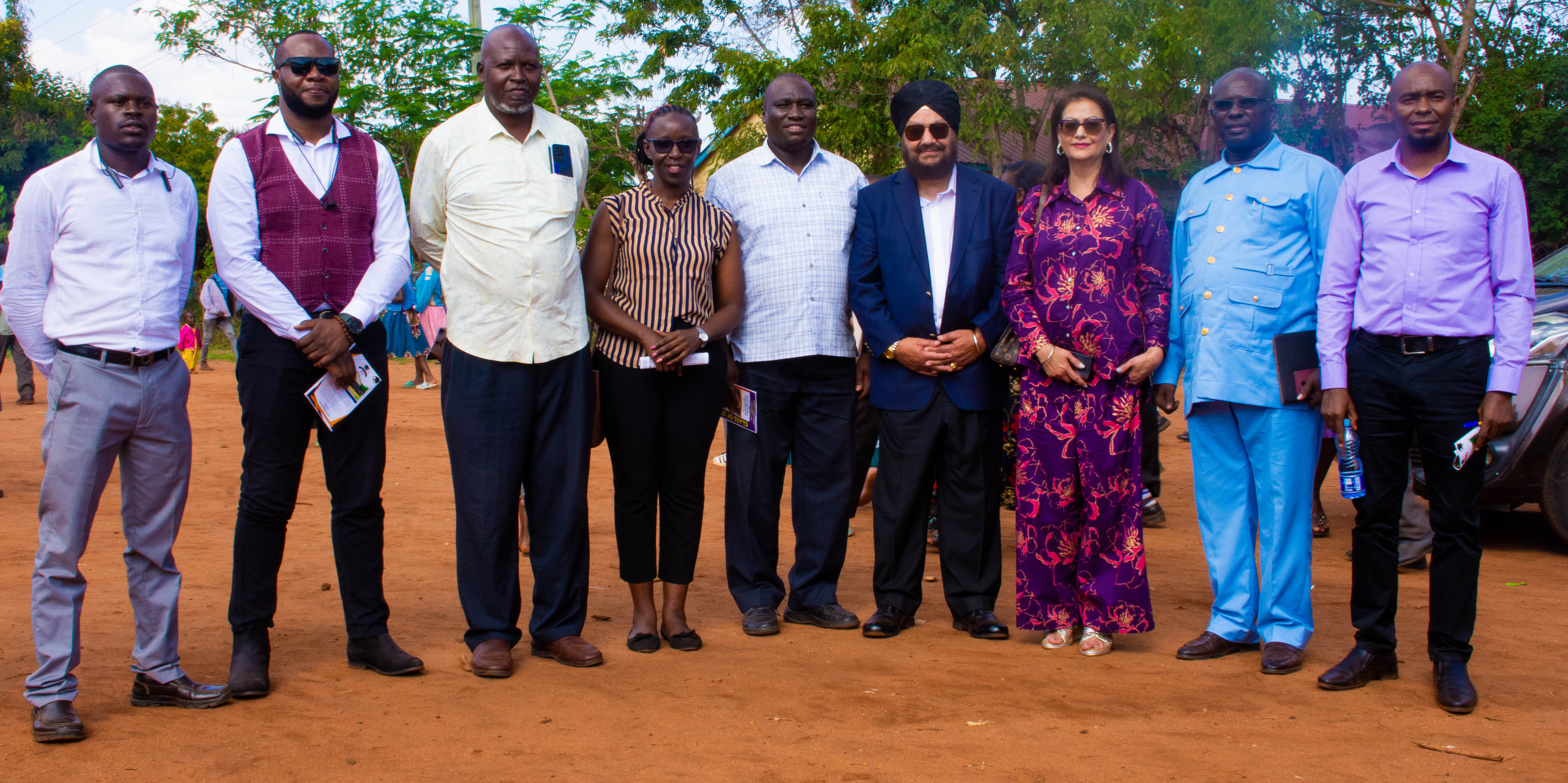 GRECA Team posing with other guests of Honor after Graduation πΏ